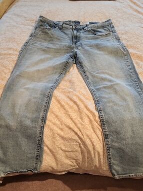 Slim Fit Men's Light Blue Jeans